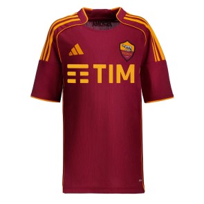 Billiga AS Roma Gianluca Mancini #23 Hemmatröja Dam 2025-26 Kortärmad